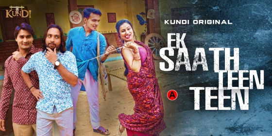 Ek Sath Teen Teen S01E02 2023 Hindi Hot Web Series ? KundiApp