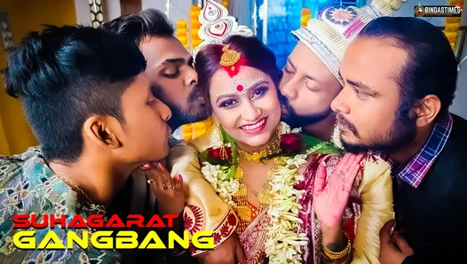 Suhagarat GangBang 2023 Hindi Uncut Short Film ? BindasTimes